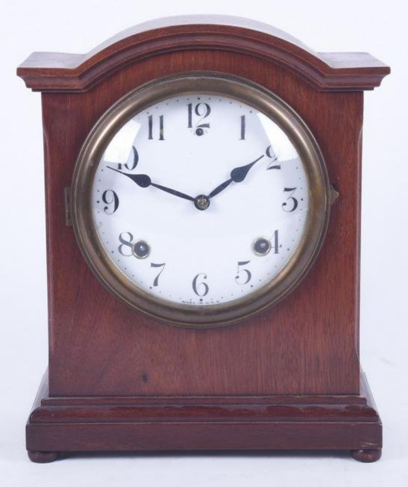 Sessions Mahogany Mantle Clock