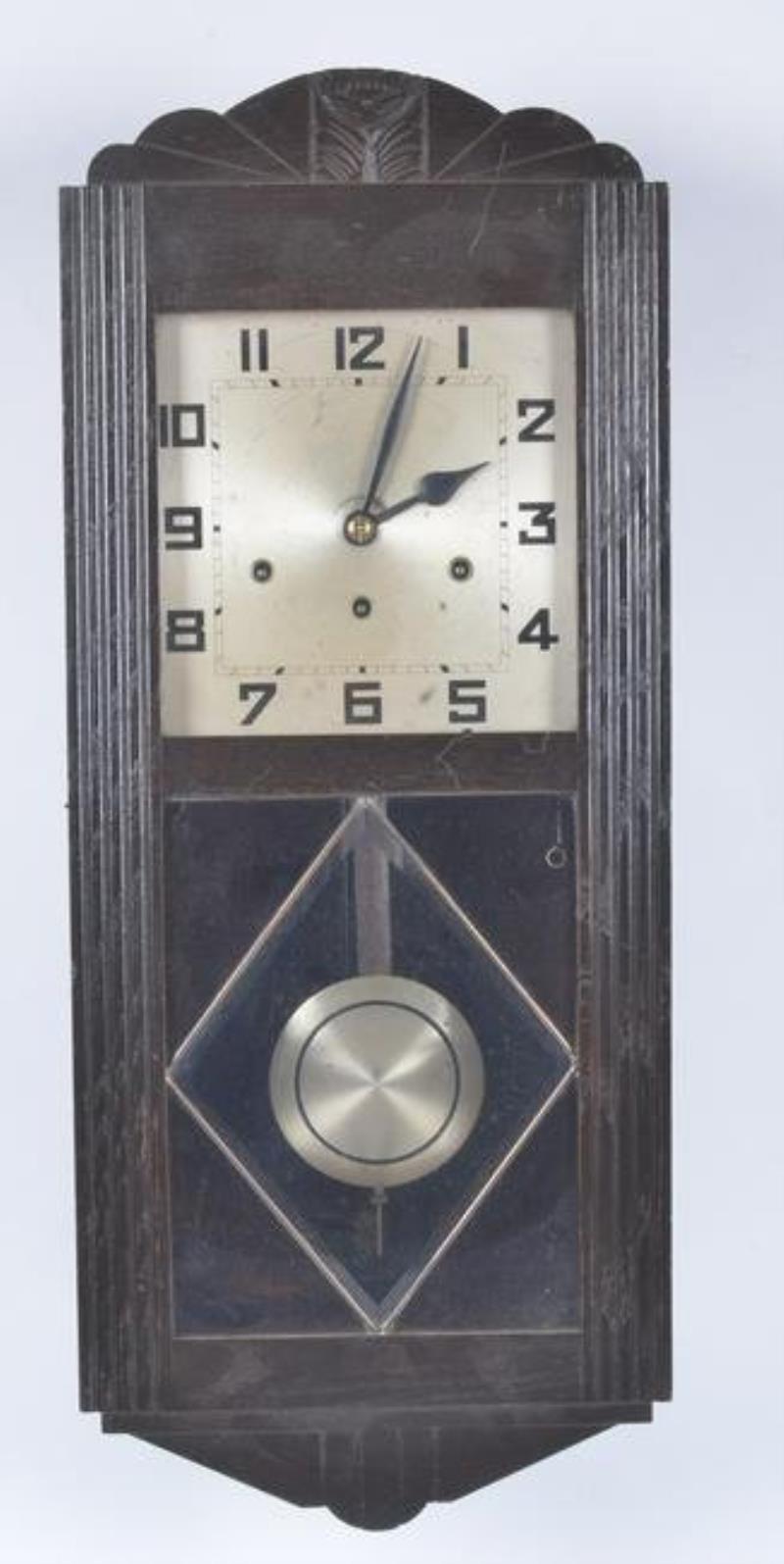 Junghans Westminster chime German box clock