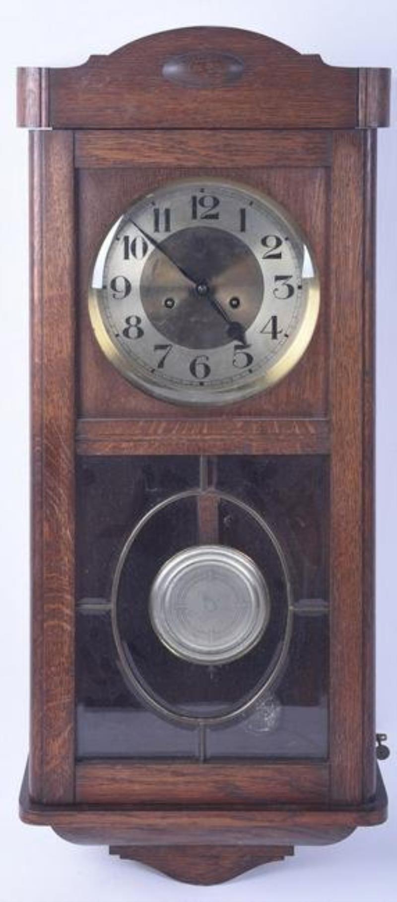 Gustav Becker, German box wall clock