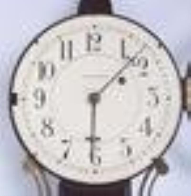 Waltham weight driven banjo clock