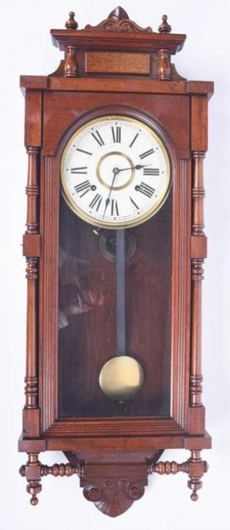 Ansonia 8 day T&S Queen Elizabeth Wall Clock