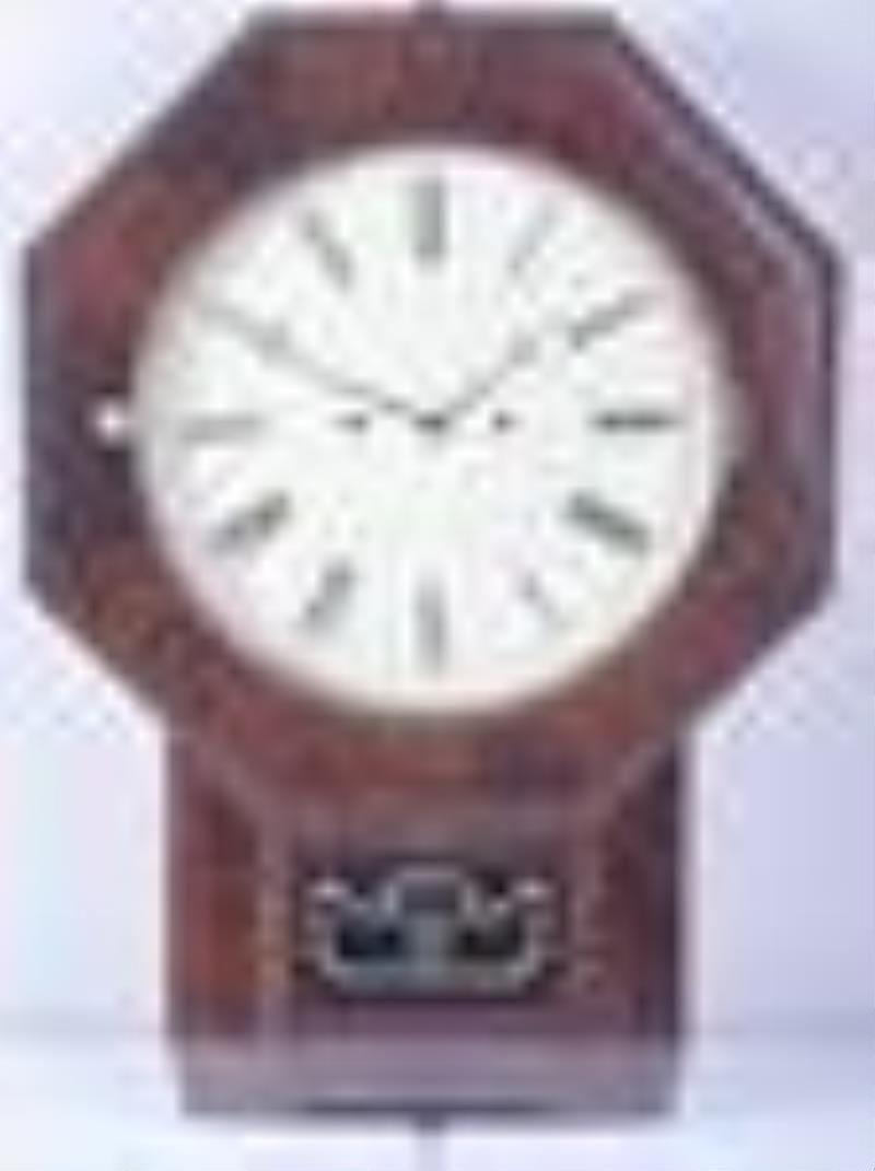 Atkins & Whiting Rosewood Wall Clock