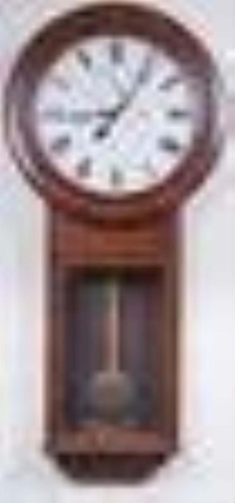 E. N. Welch Rosewood 2 weight Regulator Clock