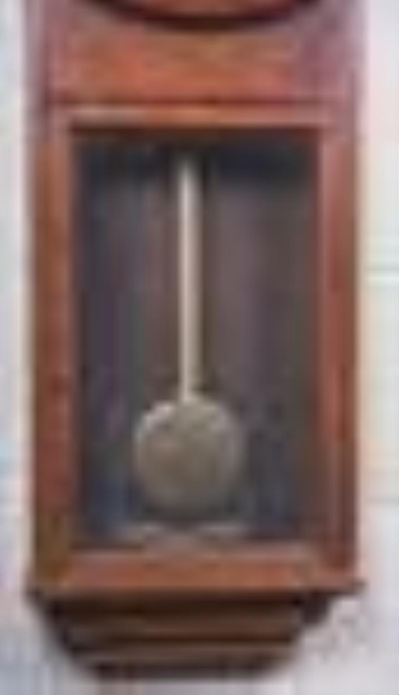 E. N. Welch Rosewood 2 weight Regulator Clock
