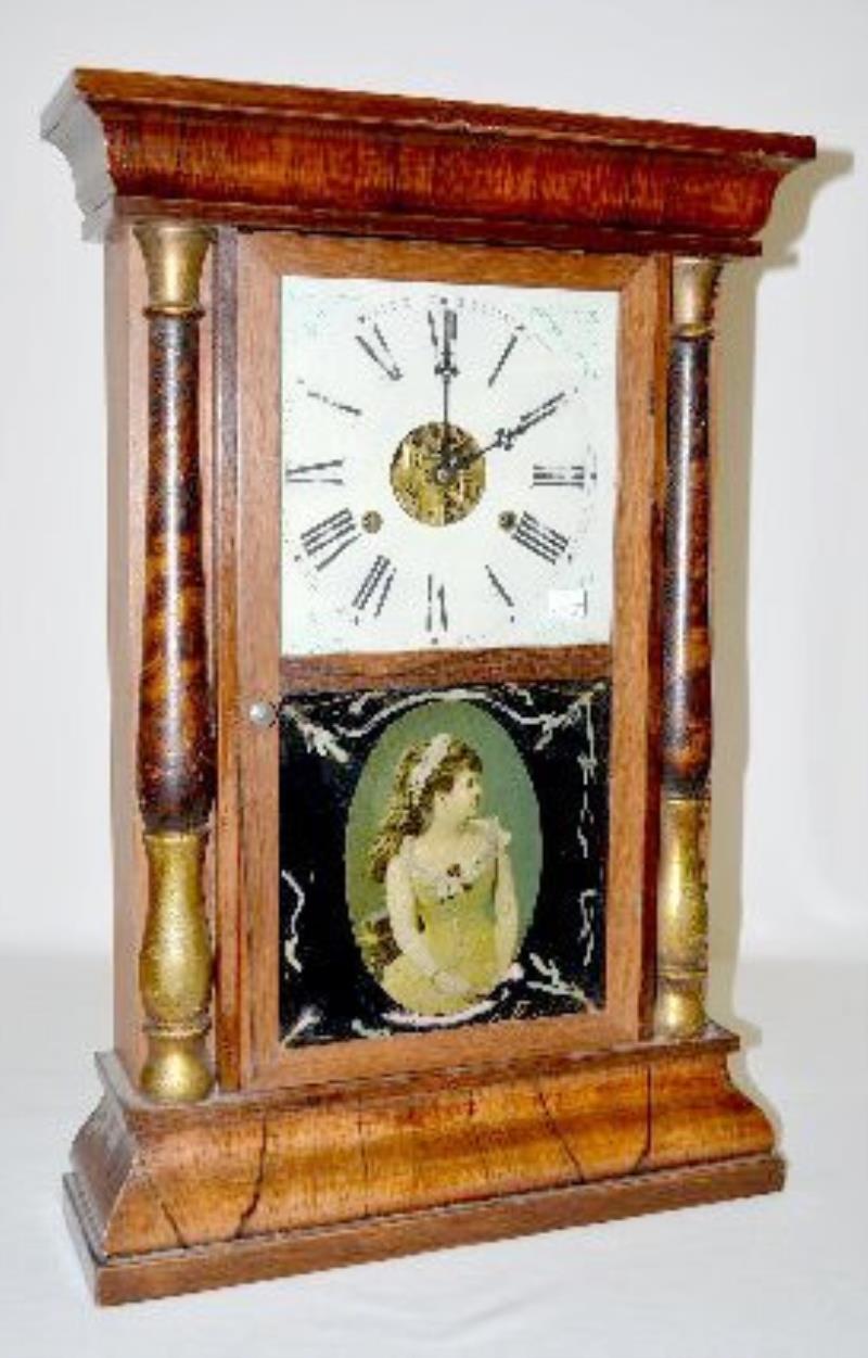 Waterbury Rosewood Weight Driven Clock