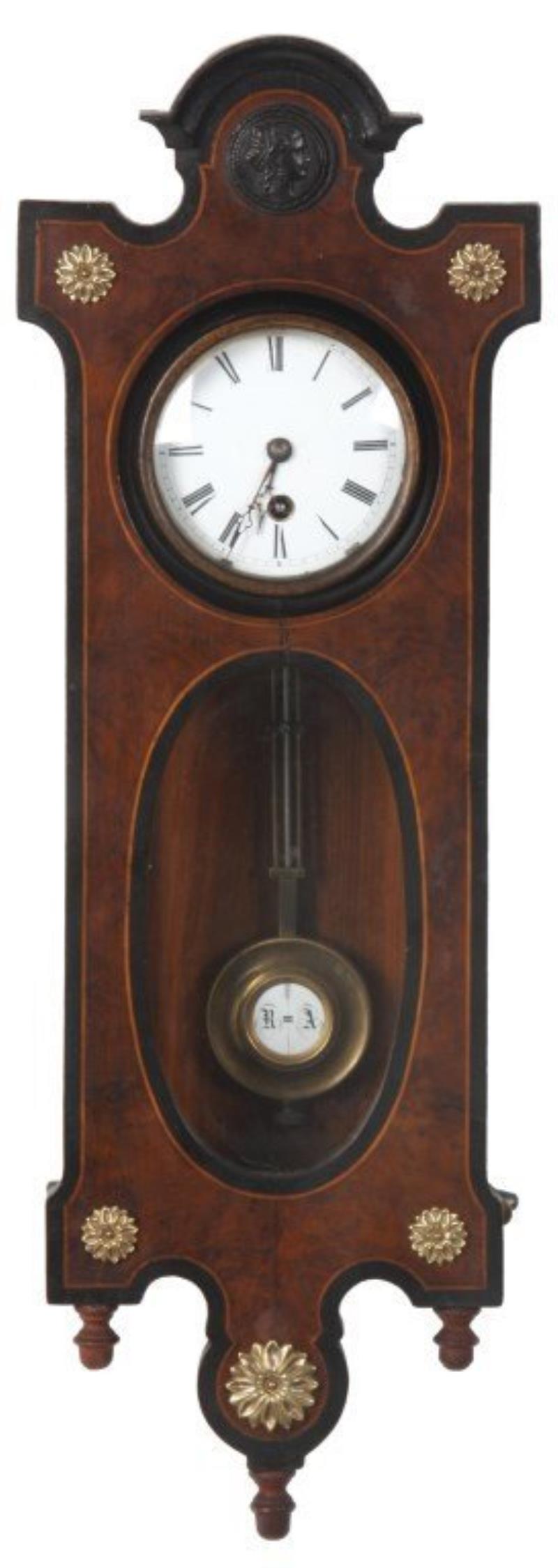 Miniature Vienna Regulator Wall Clock