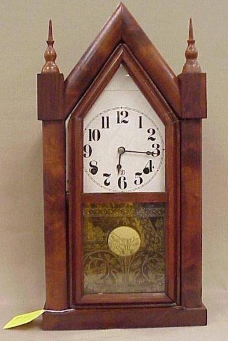 Seth Thomas Steeple Clock, 19″ Tall, 9 Â¾” Wide