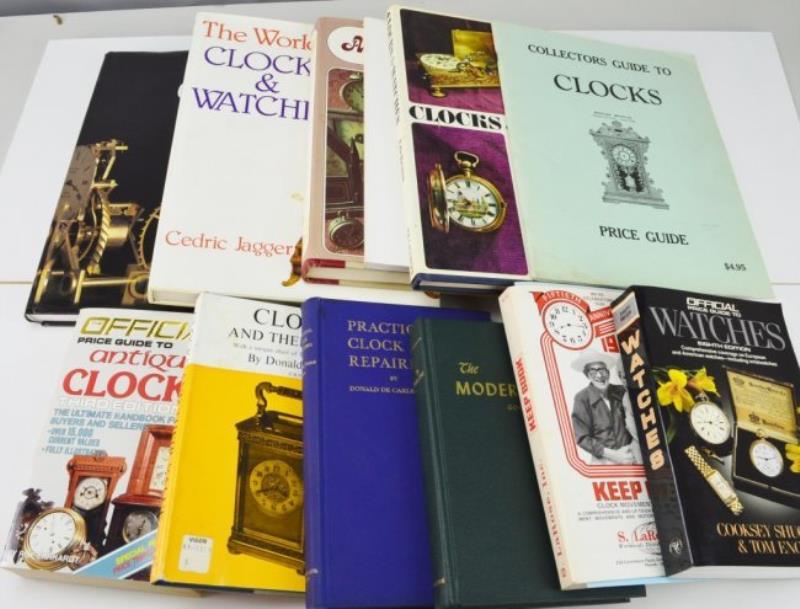 Assorted Clock Reference Books