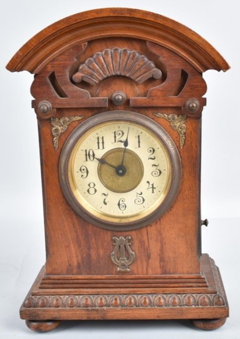 MUSIC BOX CLOCK, VINTAGE