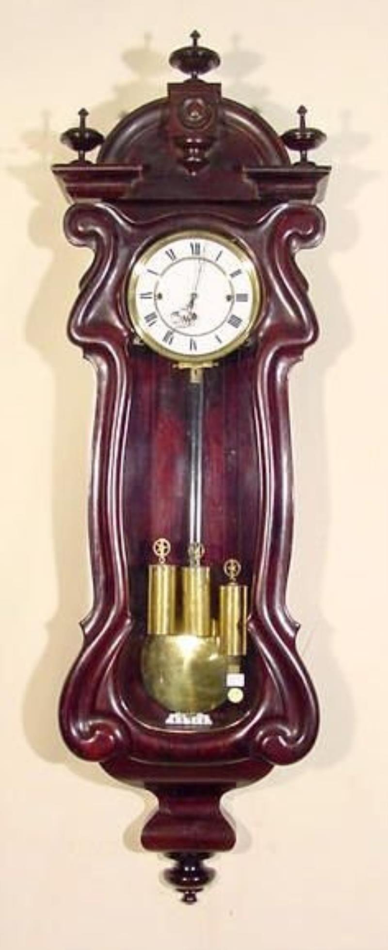 Rosewood 3 weight Serpentine Vienna Regulator