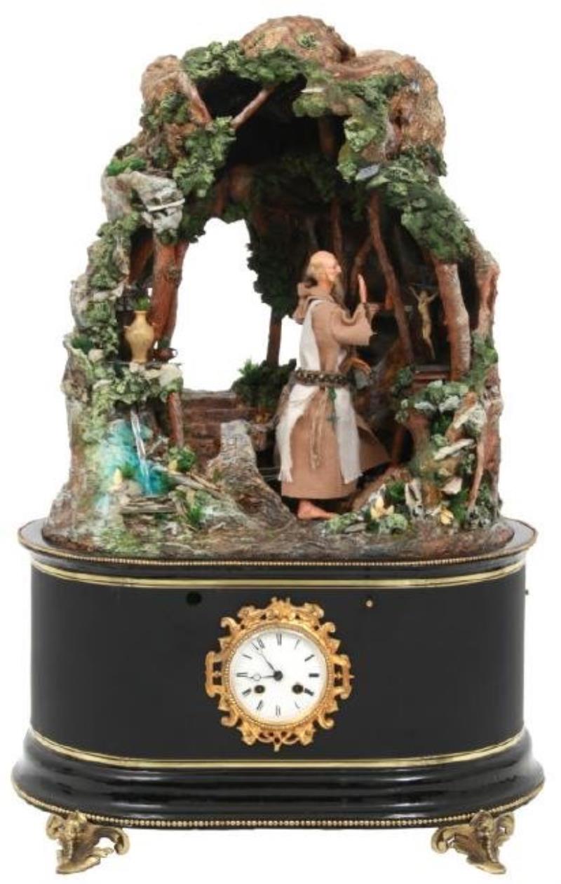 Saint Francis Musical Automaton Clock