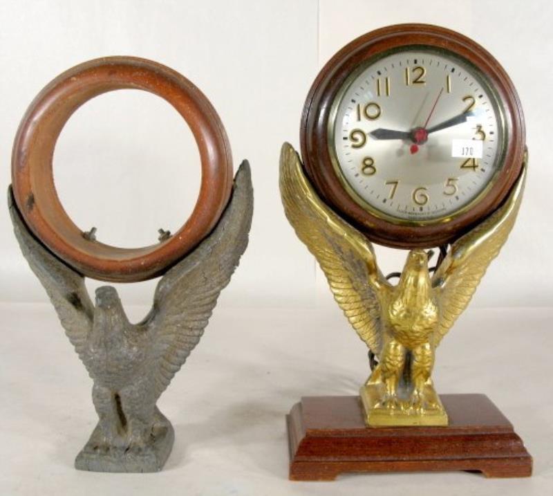 Mastercrafters Eagle Clock & Case