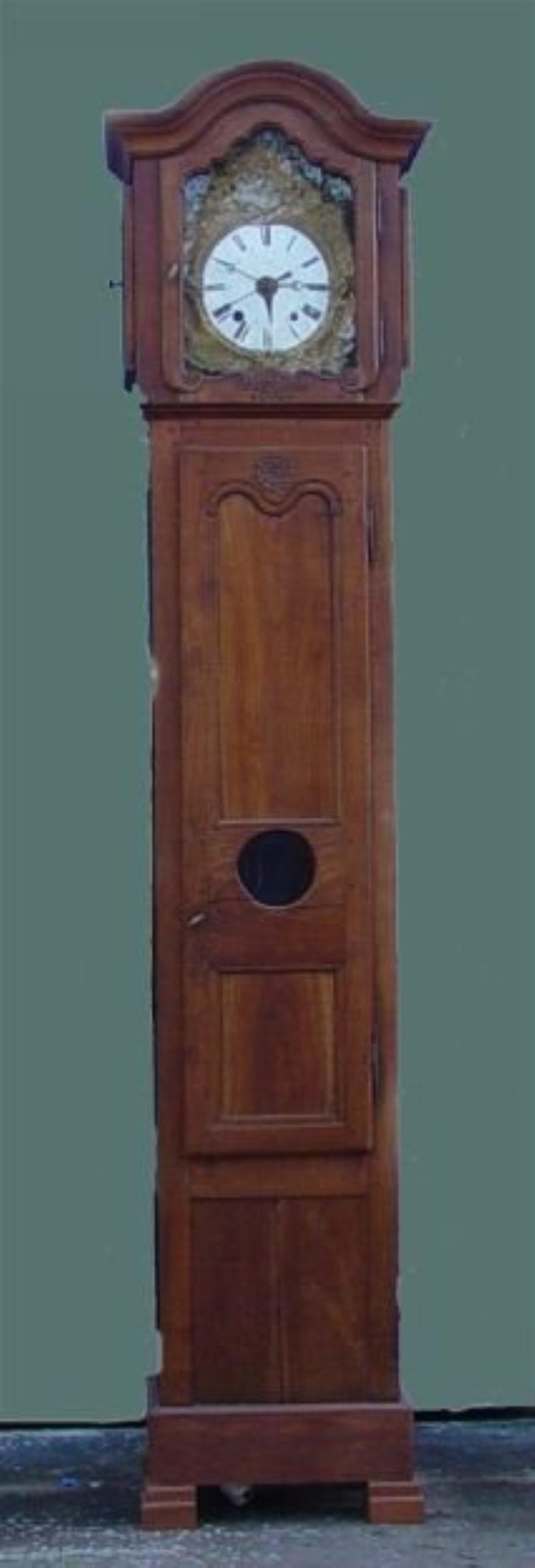 Country French Cherry Grandfather Clock