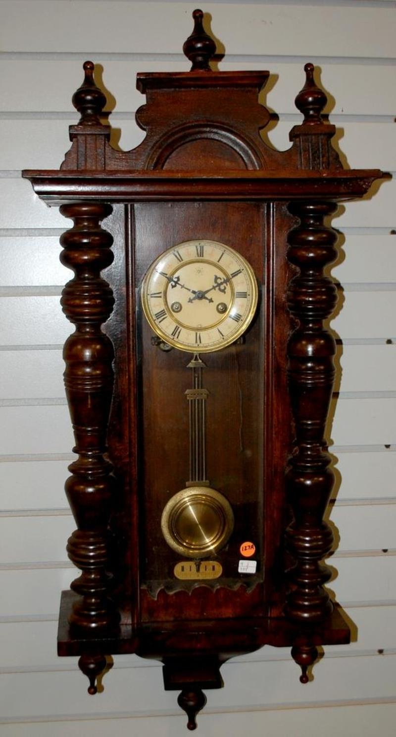 Antique Junghans Vienna Wall Regulator Clock