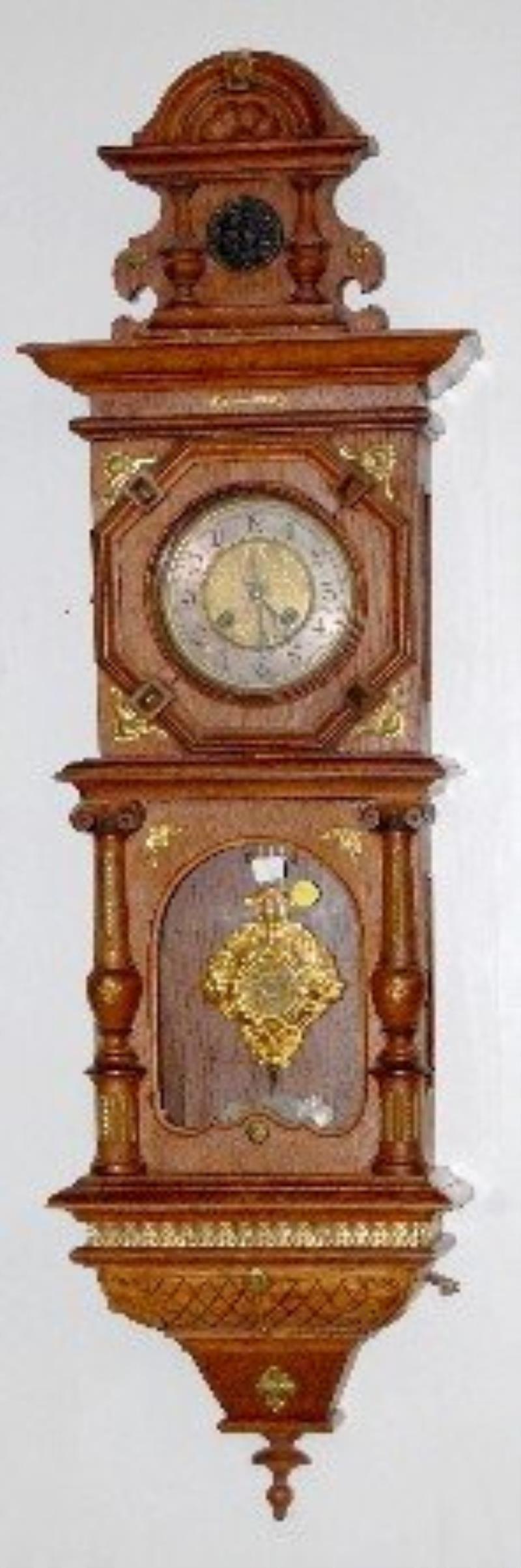 Spring Wound German Clock