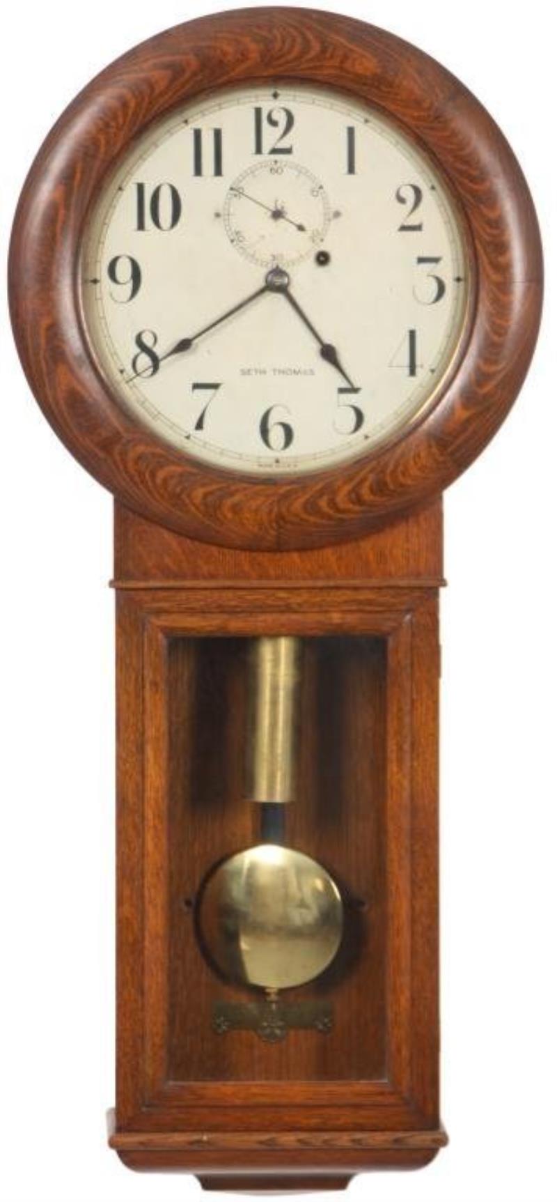 Oak Seth Thomas No. 2 Regulator