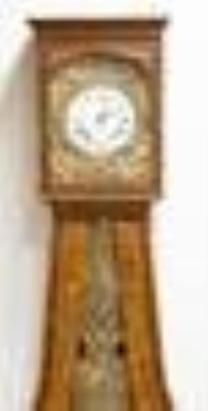 French Provincial Comtoise Morbier Tall Case Clock