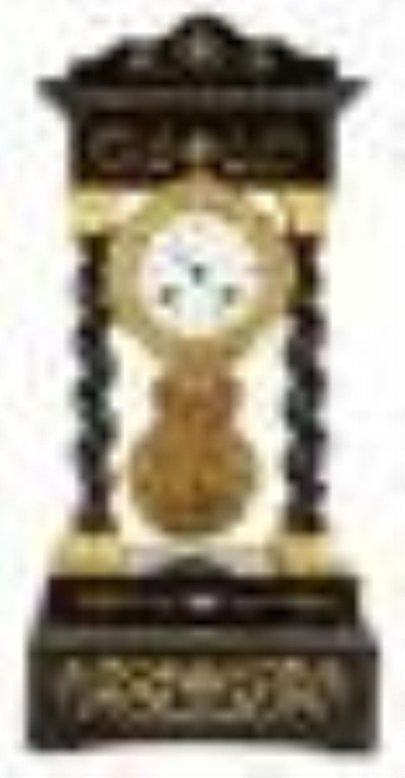 19th Century French Portico Clock