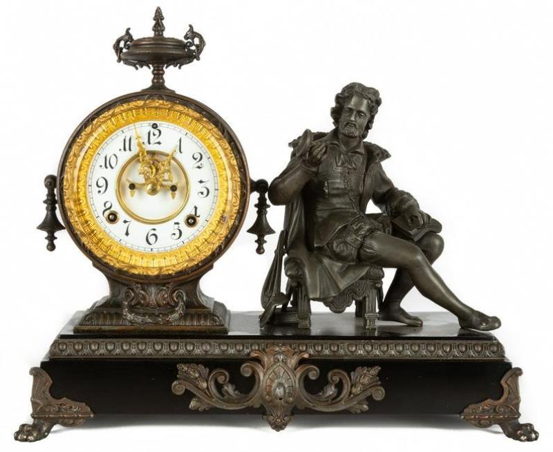 Ansonia Arion Model Figural Clock