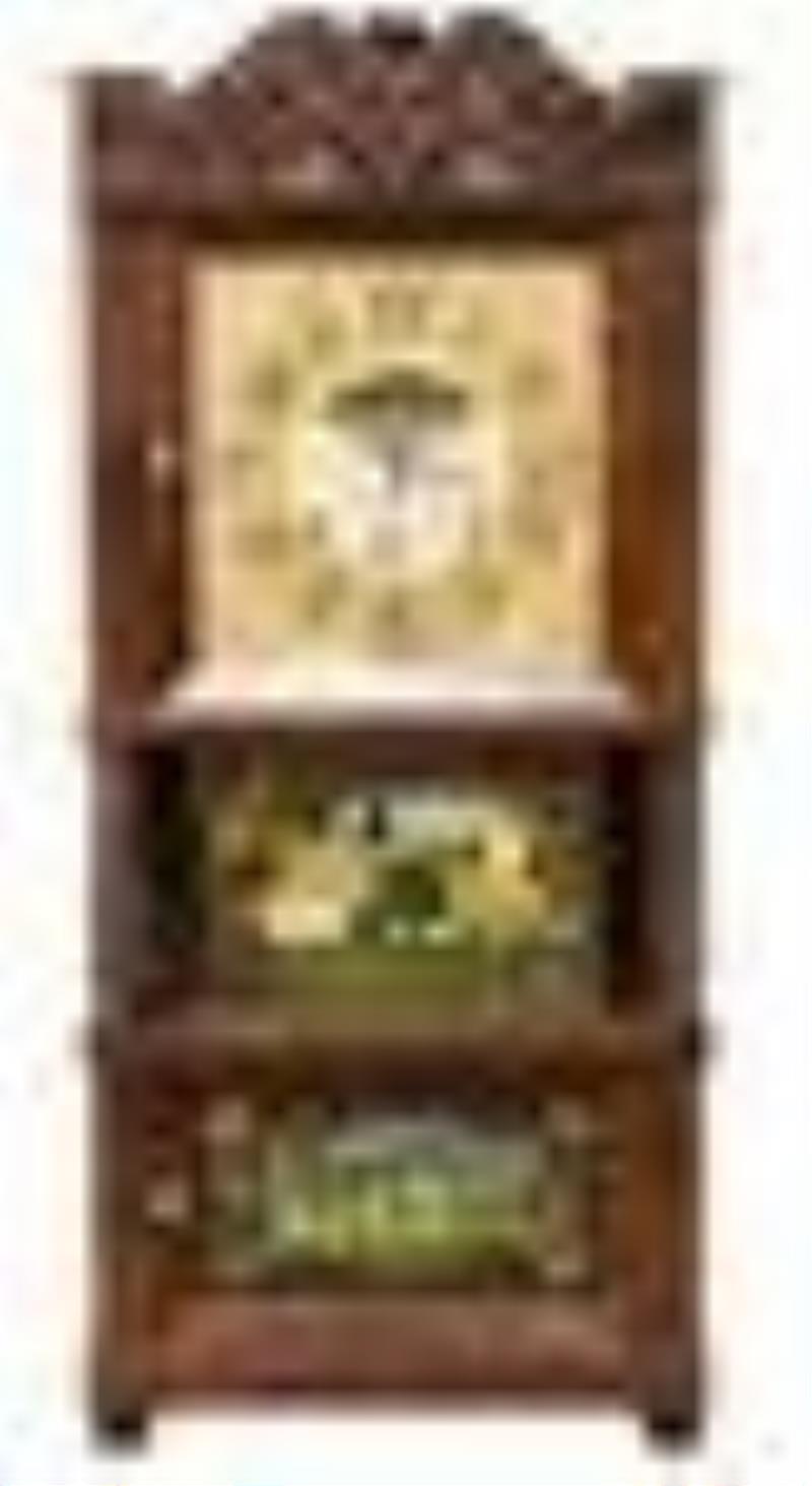 C. & L.C. Ives, Triple Decker Shelf Clock