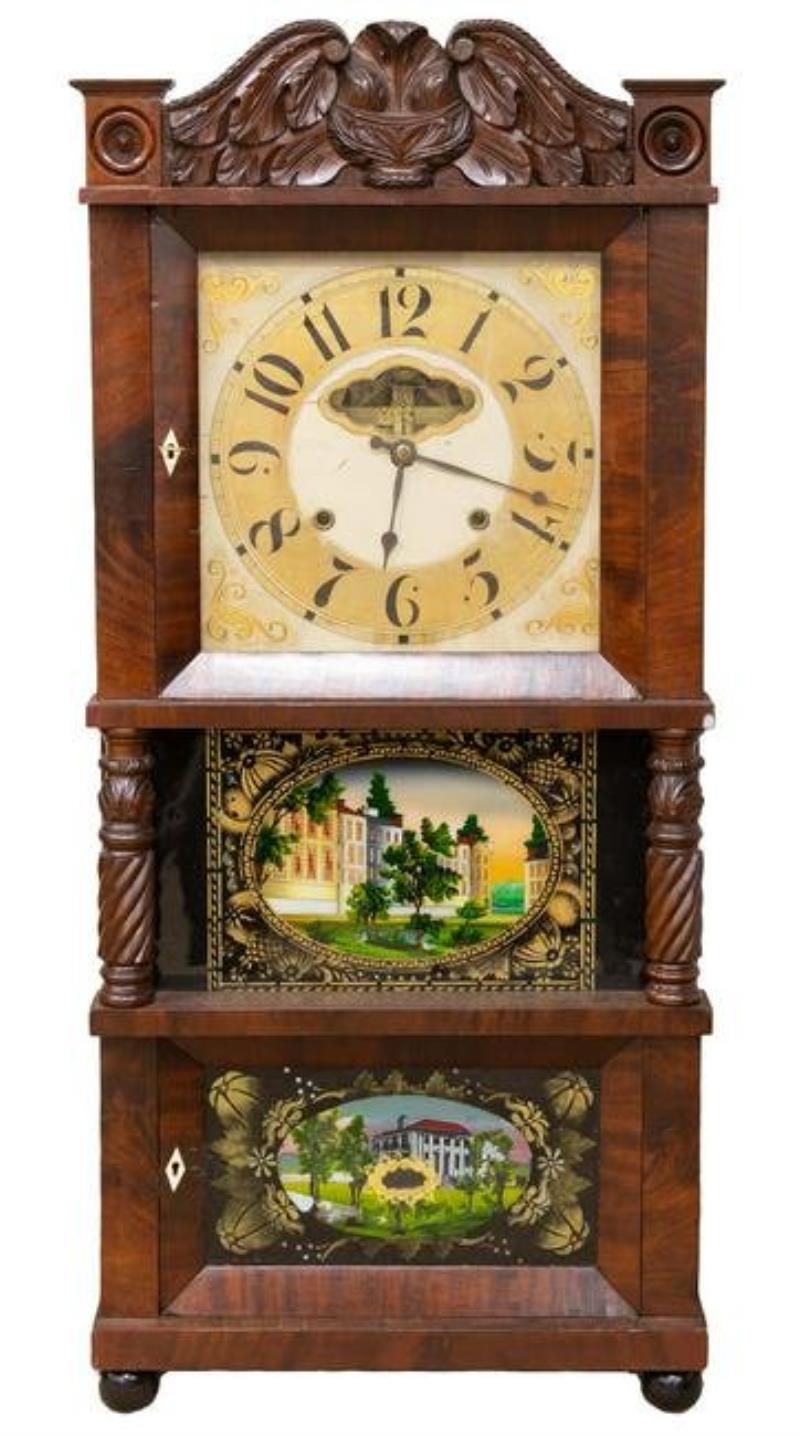 C. & L.C. Ives, Triple Decker Shelf Clock