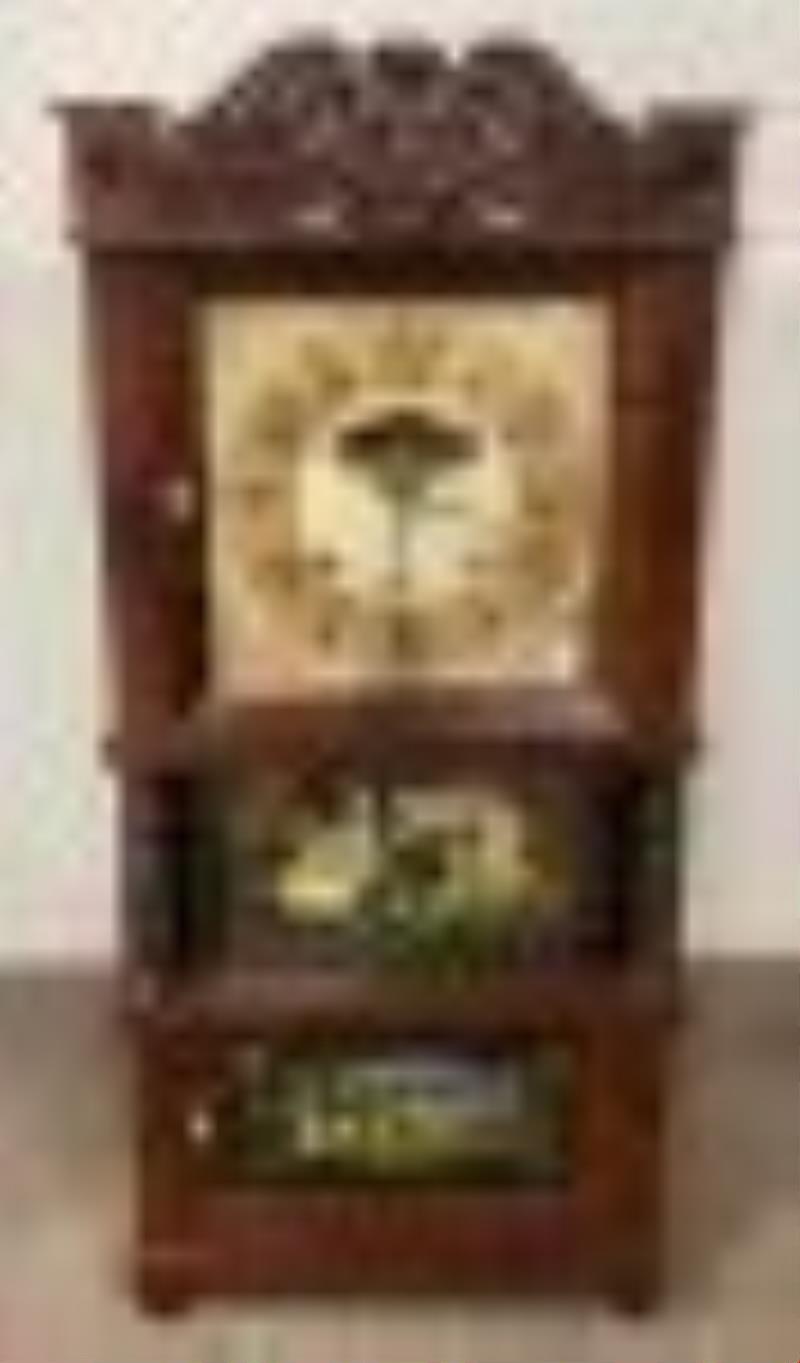 C. & L.C. Ives, Triple Decker Shelf Clock
