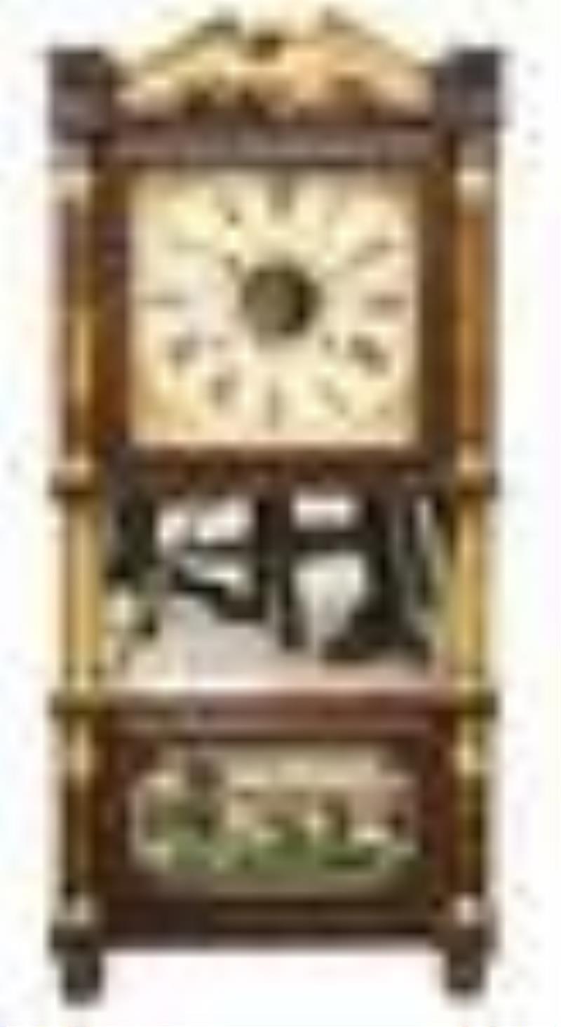 Birge Triple Decker Shelf Clock