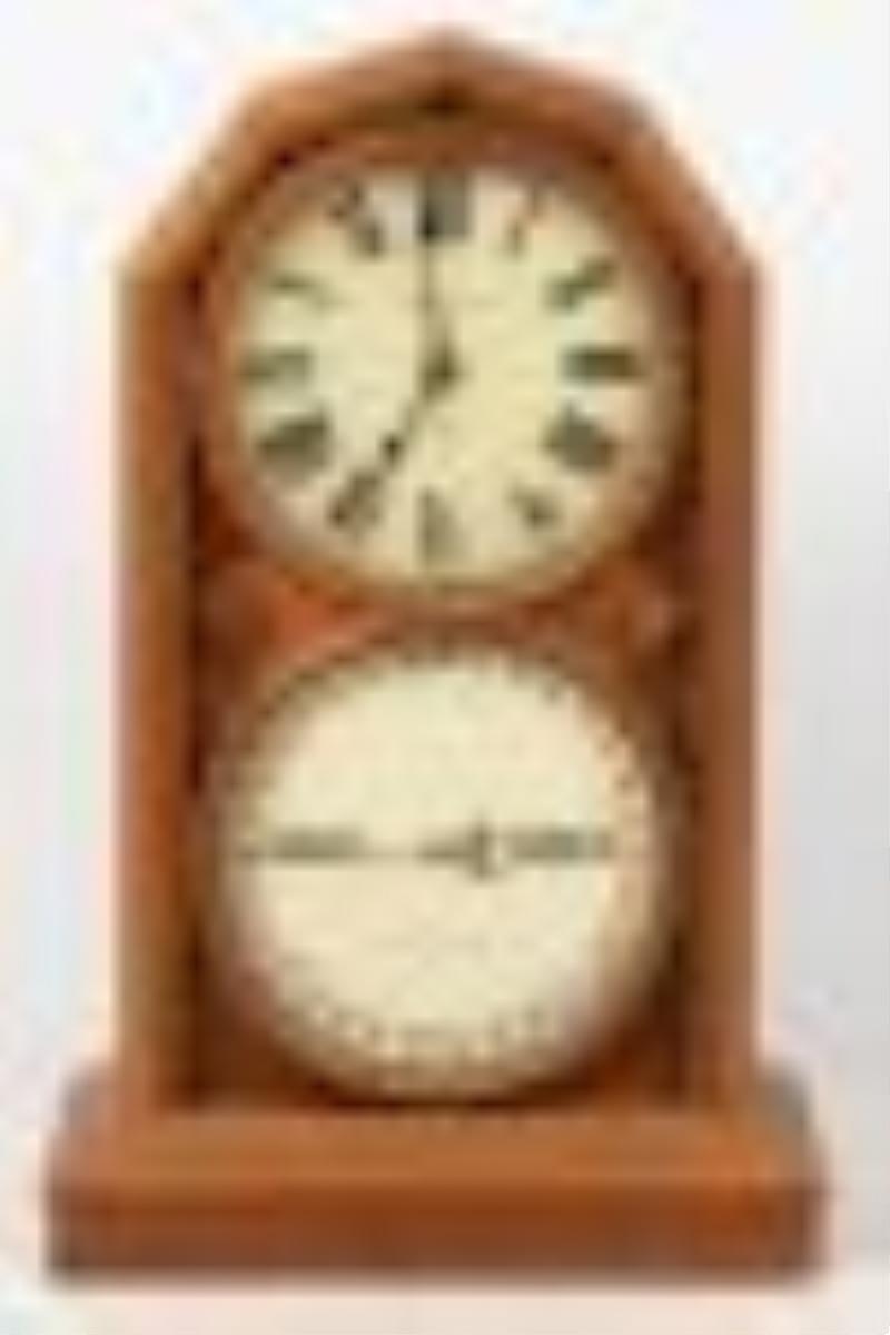 Seth Thomas Double Dial Calendar