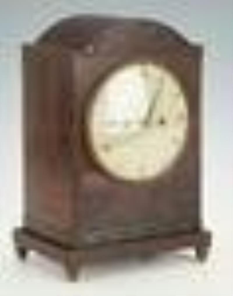 English Regency Inlaid Clock, Barwise