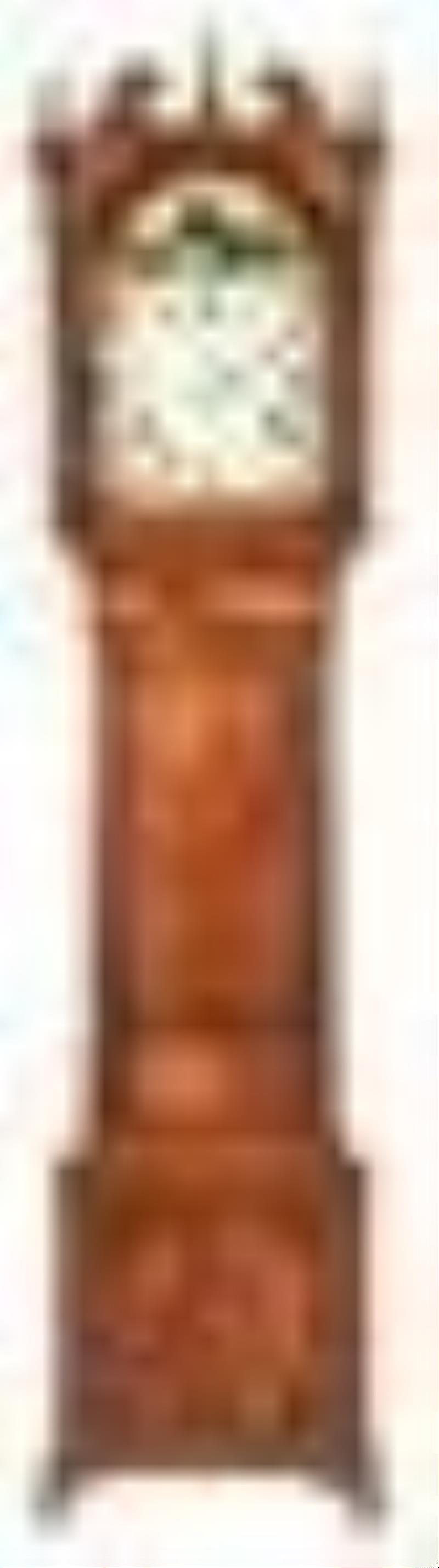 George III Tall Clock w/ Automaton Dial, John Chambley