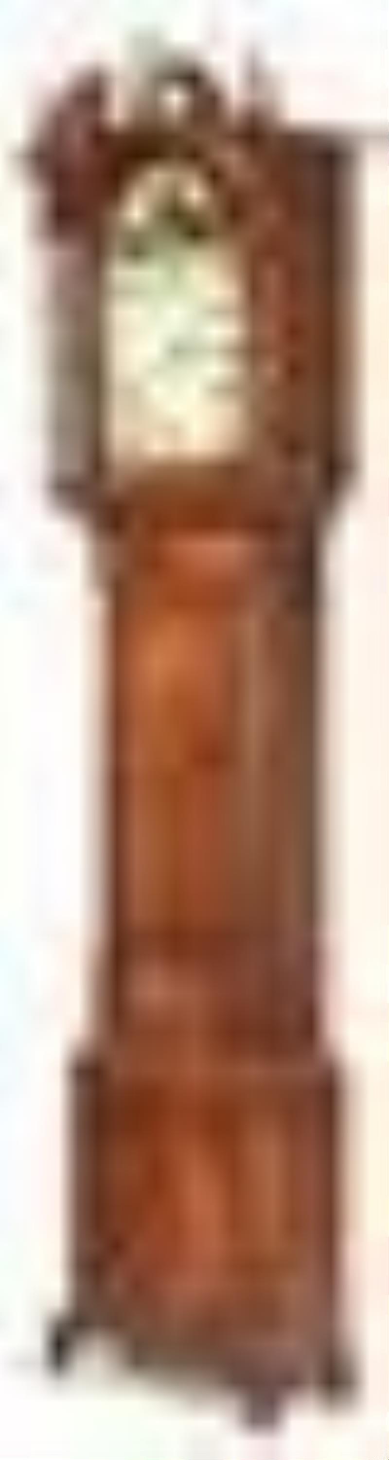 George III Tall Clock w/ Automaton Dial, John Chambley