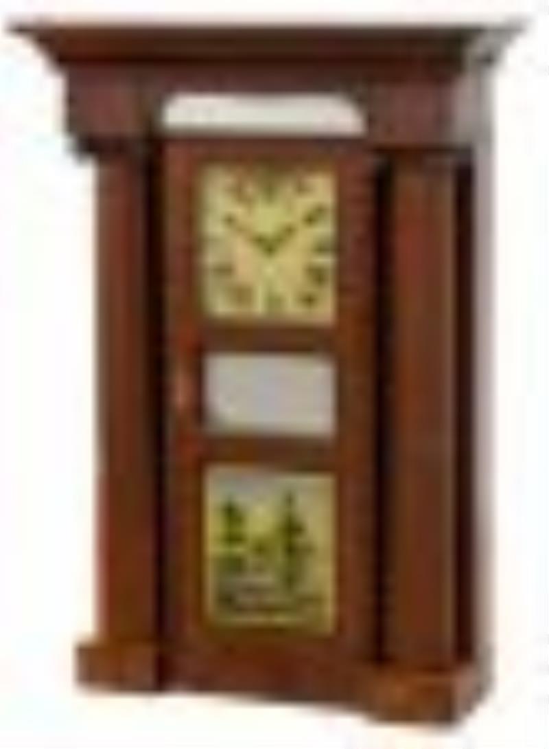 Orton, Prestons & Co, Column & Capitals Shelf Clock
