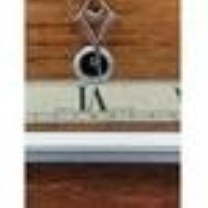 Antique English Westminster Mantle Clock Runs And Chime