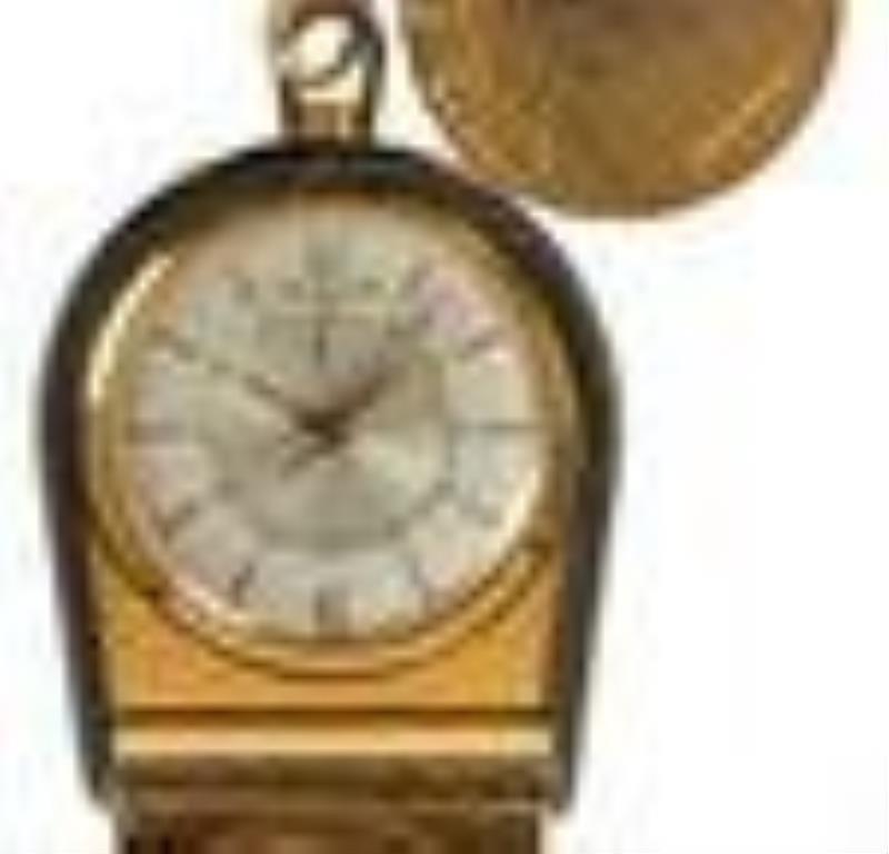Jaeger LeCoultre Swiss Memovox Pocket Travel Clock