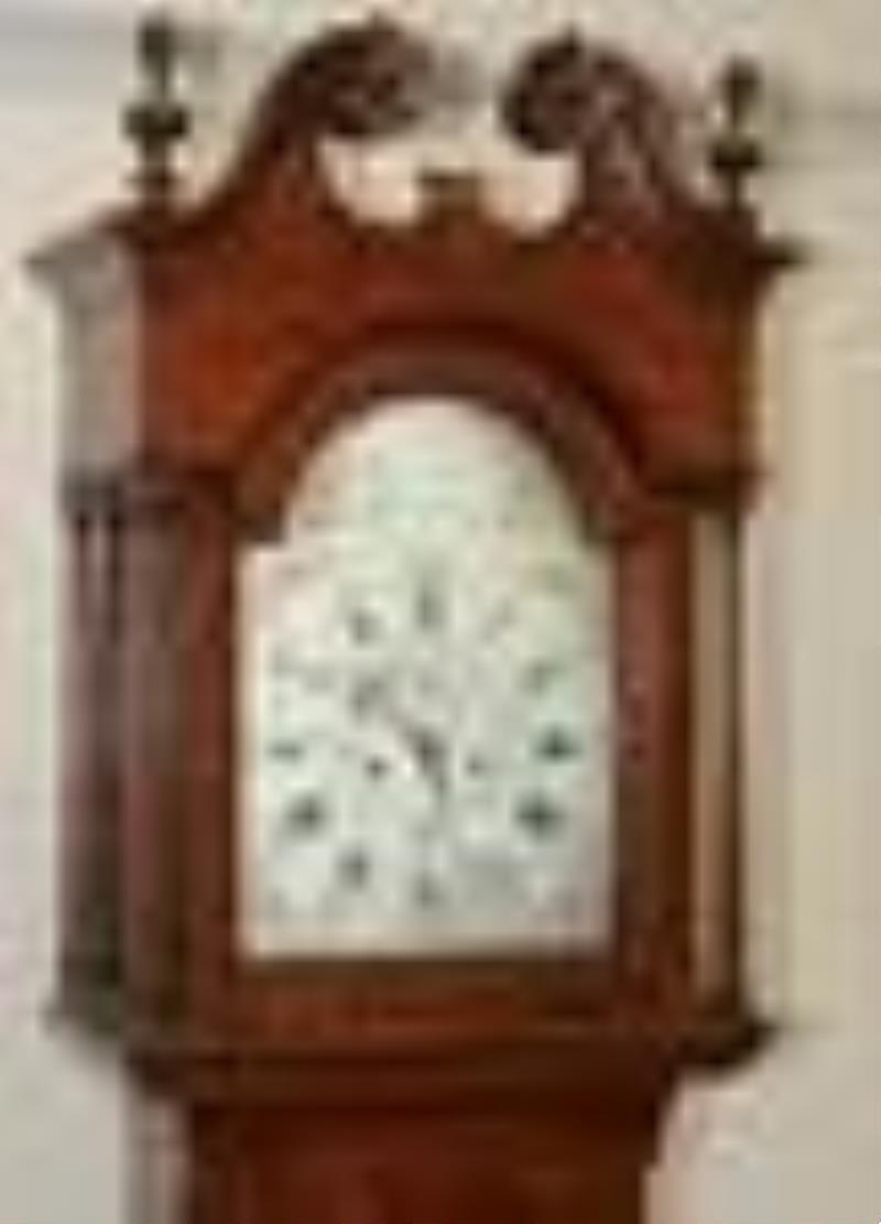 Isaac Pearson Rodman Tall Case Clock