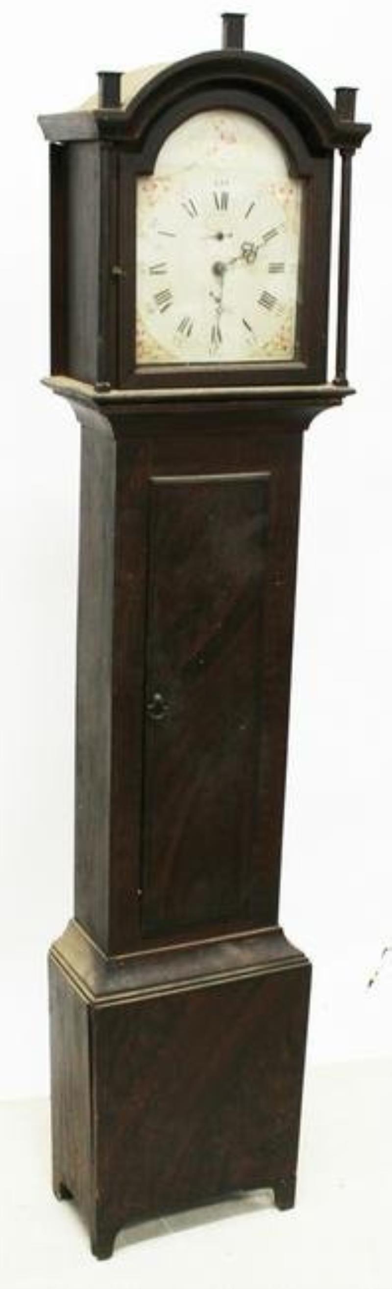 Vermont Grain Painted Tall Case Clock