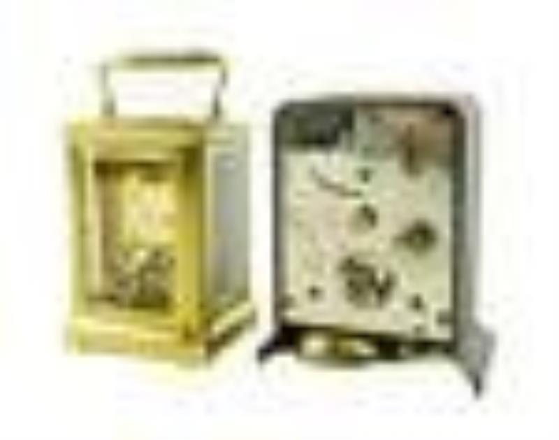 Kennard Carriage Clock, Westclox Alarm Clock