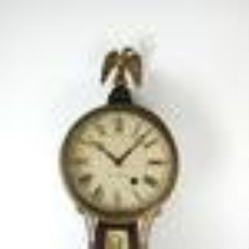 Seth Thomas Eglomise Banjo Clock
