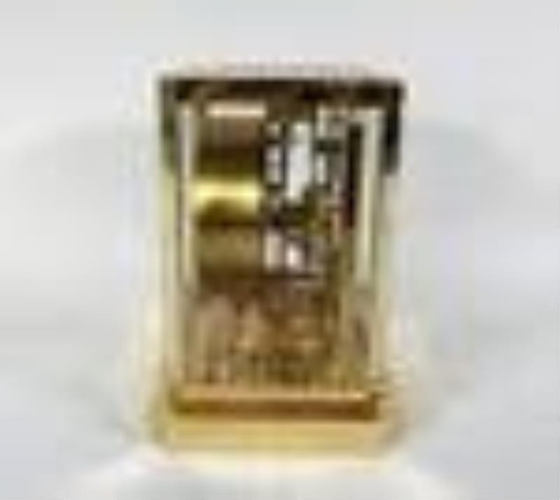 LeCoultre Gilt Brass Atmos Clock