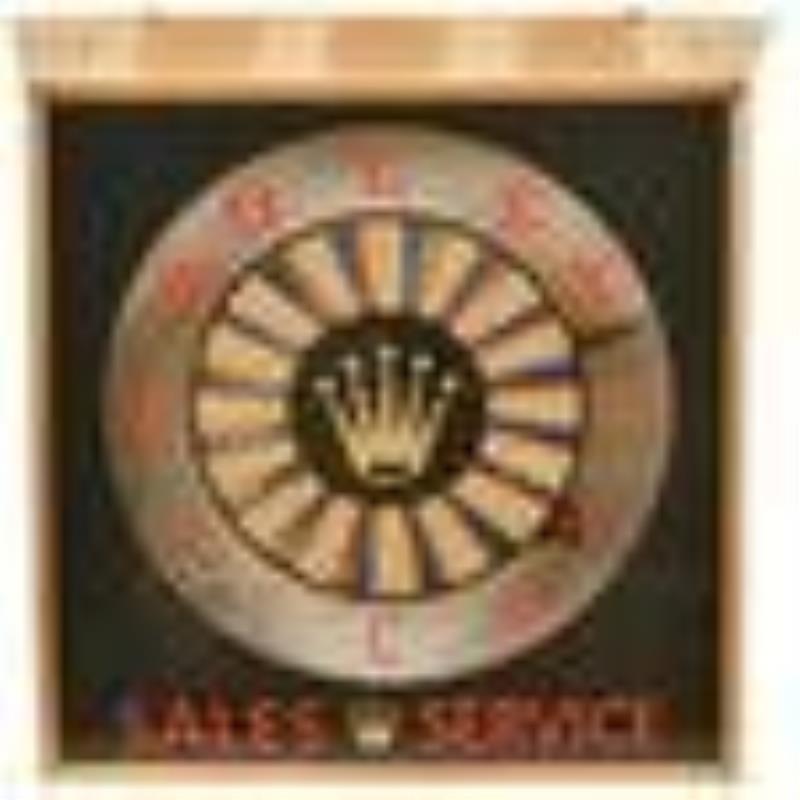 Rolex Watches Sales Service Lighted Clock