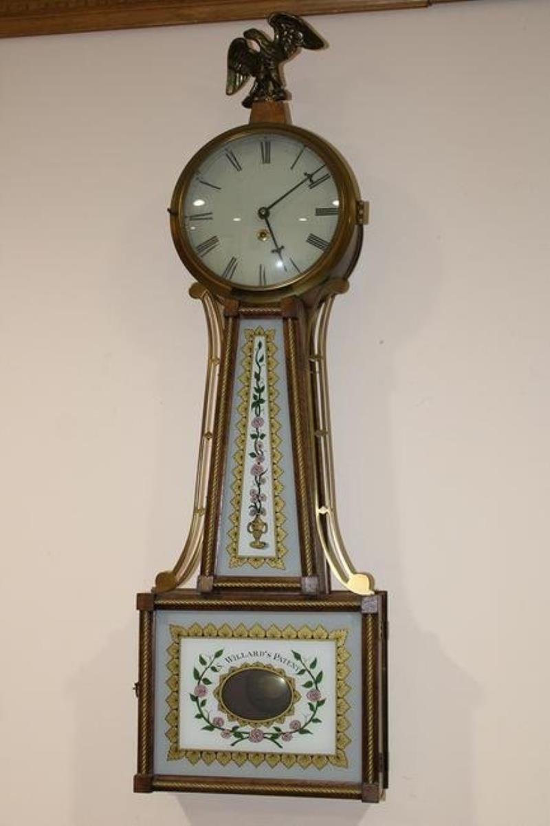 Reproduction ”Willard” Banjo Clock