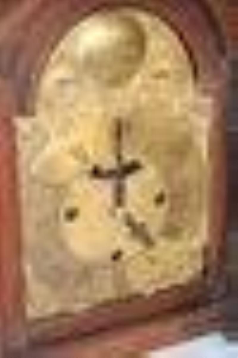 18th C. Bracket Clock Marked Frantz Drahinger Aschach