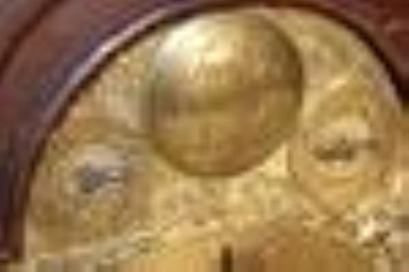 18th C. Bracket Clock Marked Frantz Drahinger Aschach
