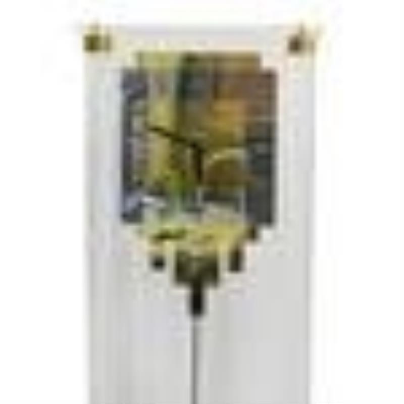 Mid Century Lucite Floor Clock