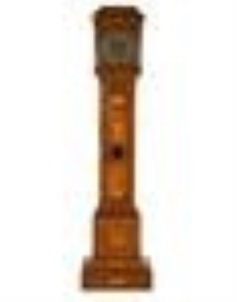 A Dutch Marquetry Tall Case Clock with an English