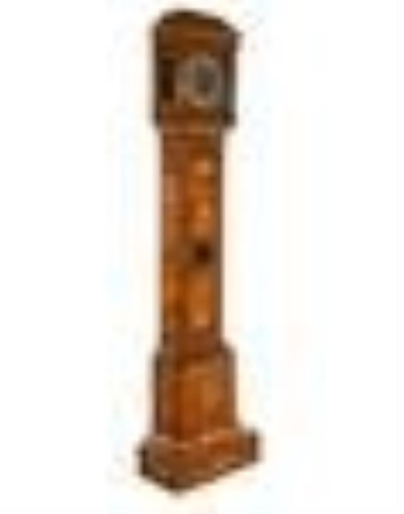 A Dutch Marquetry Tall Case Clock with an English