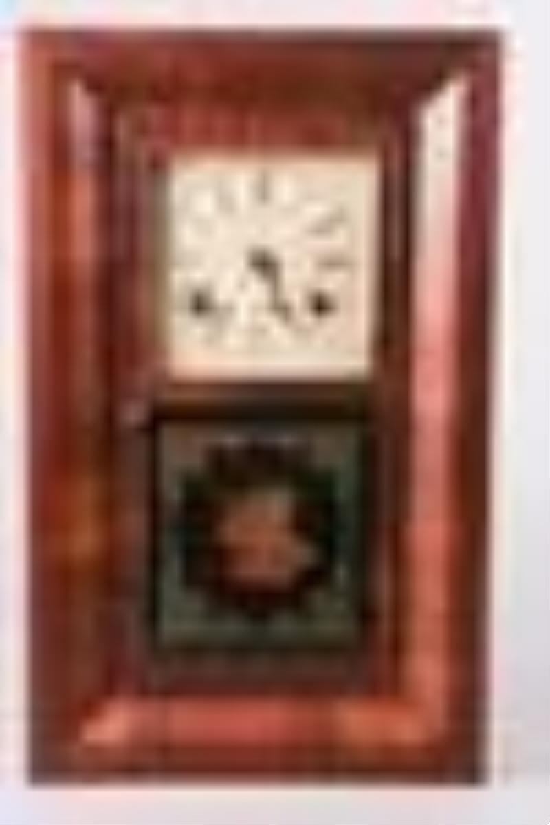 William Johnson 30 hour Double Fusee OG Box Clock