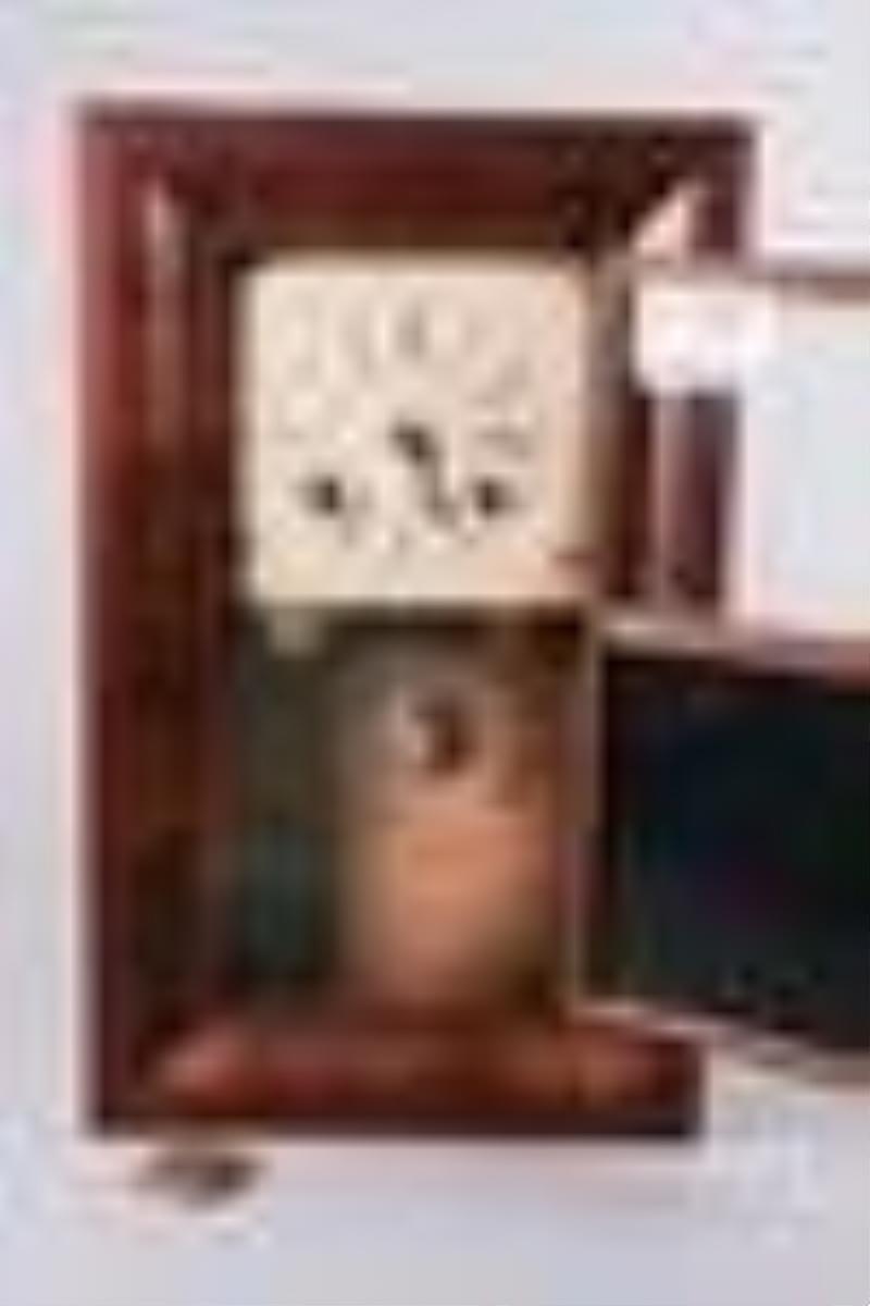 William Johnson 30 hour Double Fusee OG Box Clock
