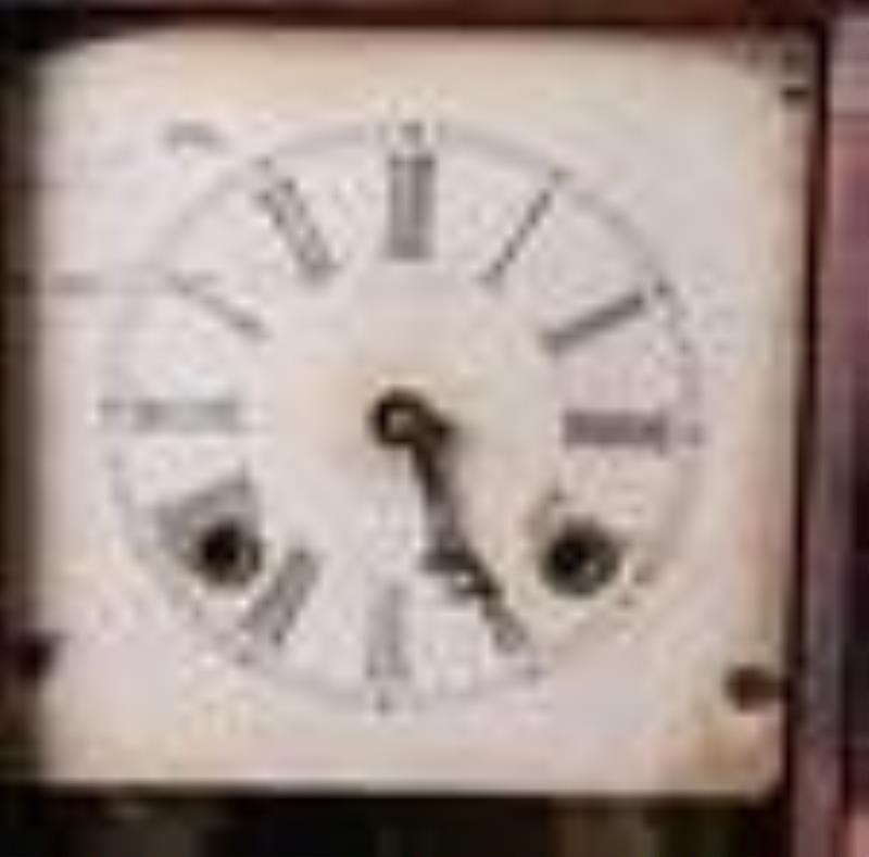 William Johnson 30 hour Double Fusee OG Box Clock
