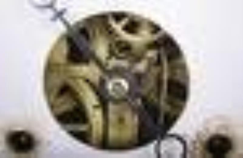 Seth Thomas Mahogany Column Clock